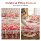 🎉 2026 Sale — Over 14,000 Sold! 🌸 Floral Ruffled Bed Skirt Set – Elegant Ruffles Hide Under-Bed Clutter, Vibrant Colors Stay Bright Wash After Wash! ✨
