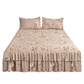 🎉 2026 Sale — Over 14,000 Sold! 🌸 Floral Ruffled Bed Skirt Set – Elegant Ruffles Hide Under-Bed Clutter, Vibrant Colors Stay Bright Wash After Wash! ✨