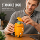 🎉 2026 Sale — Over 8,000 Sold! 🍍 Creative Pineapple Cable Organizer – Stackable 3D-Printed Hub, Tames Tangled Cables in Style! ✨