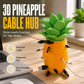🎉 2026 Sale — Over 8,000 Sold! 🍍 Creative Pineapple Cable Organizer – Stackable 3D-Printed Hub, Tames Tangled Cables in Style! ✨