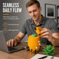 🎉 2026 Sale — Over 8,000 Sold! 🍍 Creative Pineapple Cable Organizer – Stackable 3D-Printed Hub, Tames Tangled Cables in Style! ✨