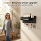 🎉 2026 Sale — Over 8,000 Sold! 🏠 Wall-Mounted Mail & Key Holder – Mail Basket, Display Shelf & Heavy-Duty Hooks – Organized Entryway! ✨