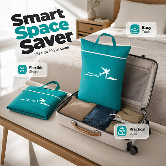 🎉 2026 Sale — Over 32,000 Sold! 🧳 Large Waterproof Travel Laundry Bag – Separate Clean & Worn Clothes, Moisture-Proof – Stay Organized on Every Trip! ✨