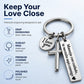 🔑 50% Off Now ✨ Stainless Steel Cross Keychain — "Drive Safe" Blessing 🚗