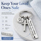 🔑 50% Off Now ✨ Stainless Steel Cross Keychain — "Drive Safe" Blessing 🚗