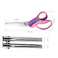 🔥 2026 Sale — Over 23,100 Sold! 🧵 Stop fraying edges for good — these pinking shears cut clean zigzags through fabric, paper, and leather. Ergonomic handles, rust-proof steel, and a professional finish every time. ⚡