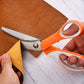 🔥 2026 Sale — Over 23,100 Sold! 🧵 Stop fraying edges for good — these pinking shears cut clean zigzags through fabric, paper, and leather. Ergonomic handles, rust-proof steel, and a professional finish every time. ⚡