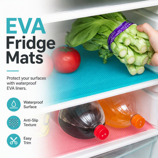🎉 2026 Sale — Over 25,000 Sold! 🧊 Waterproof Fridge Shelf Liners – Non-Slip, Easy-Clean & Food-Safe – Keeps Fridge Shelves Fresh & Organized! ✨