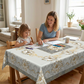 🎉 2026 Sale — Over 16,000 Sold! 🌸 Waterproof Embossed Floral Tablecloth – Spills Bead Up, Wipe Clean – Elegant Texture, Effortless Protection for Every Meal ✨