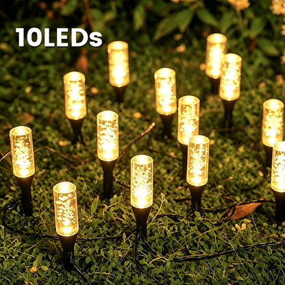 🎉 2026 Sale — Over 35,000 Sold! ☀️ Solar Bubble Crystal Pathway Stake Lights – No Wiring, No Electricity Cost – Magical Garden Lighting! ✨