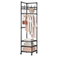 ⏰LIMITED-TIME 50% OFF! 👕🛏️ Stop piling clothes on chairs — this slim rack holds coats, bags, and folded stuff without eating up your floor space. 🏠