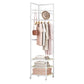⏰LIMITED-TIME 50% OFF! 👕🛏️ Stop piling clothes on chairs — this slim rack holds coats, bags, and folded stuff without eating up your floor space. 🏠