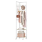 ⏰LIMITED-TIME 50% OFF! 👕🛏️ Stop piling clothes on chairs — this slim rack holds coats, bags, and folded stuff without eating up your floor space. 🏠
