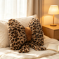 🎉 2026 Sale — Over 18,000 Sold! 🐆 Leopard print + bowknot + faux rabbit fur — this pillow isn't just cute, it's actual lower back support. Style and comfort, finally in one place. 🎀