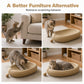 🎉 2026 Sale — Over 21,000 Sold! 🐱 Wear-Resistant Sisal Cat Scratcher Bed – Scratch, Sleep & Play – Roomy Oval Shape + Cat Toy Included – Save Your Sofa! ✨