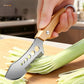 🎉 2026 Sale — Over 16,000 Sold! 🥬 Multi-functional Vegetable Shredder Knife – Comb Blade for Perfect Julienne, Fish Scaler & Herb Stripper – One Knife, Three Jobs! ✨