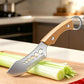🎉 2026 Sale — Over 16,000 Sold! 🥬 Multi-functional Vegetable Shredder Knife – Comb Blade for Perfect Julienne, Fish Scaler & Herb Stripper – One Knife, Three Jobs! ✨