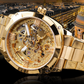 🎉 2026 Sale — Over 14,000 Sold! ⌚ Skeleton Automatic Watch – See The Movement, Feel The Craft – Self-Winding, Gold-Tone, Dress-Casual Style for Every Occasion 💼