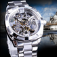 🎉 2026 Sale — Over 14,000 Sold! ⌚ Skeleton Automatic Watch – See The Movement, Feel The Craft – Self-Winding, Gold-Tone, Dress-Casual Style for Every Occasion 💼