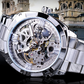 🎉 2026 Sale — Over 14,000 Sold! ⌚ Skeleton Automatic Watch – See The Movement, Feel The Craft – Self-Winding, Gold-Tone, Dress-Casual Style for Every Occasion 💼