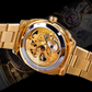 🎉 2026 Sale — Over 14,000 Sold! ⌚ Skeleton Automatic Watch – See The Movement, Feel The Craft – Self-Winding, Gold-Tone, Dress-Casual Style for Every Occasion 💼
