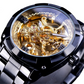 🎉 2026 Sale — Over 14,000 Sold! ⌚ Skeleton Automatic Watch – See The Movement, Feel The Craft – Self-Winding, Gold-Tone, Dress-Casual Style for Every Occasion 💼