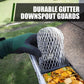 🎉 2026 Sale — Over 9,000 Sold! 🌧️ Gutter Downspout Guards – Stop Clogs Before They Start – Leaves, Twigs & Moss Slide Right Off, Water Flows Free ✨