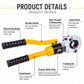 🎉 2026 Sale — Over 9,000 Sold! 🔧 Tired of crimping pipes with tools that slip and leak? This 10-ton hydraulic press locks fittings tight — first time, every time. No redo, no regret. ⚙️