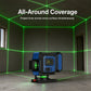 📐🔥50% OFF | Over 11000 Sold! 2026 SALE! 360° Green Laser Level, Auto‑Leveling For Tile & Framing Work ⚡✨