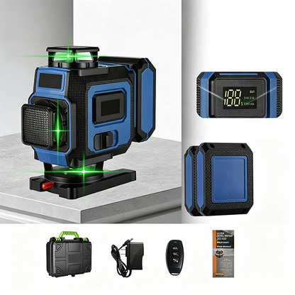 📐🔥50% OFF | Over 11000 Sold! 2026 SALE! 360° Green Laser Level, Auto‑Leveling For Tile & Framing Work ⚡✨