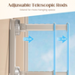 🏠🔥UP TO 50% OFF! No‑Drill Foldable Telescopic Suction‑Cup Hanger Rack, Retractable Clothes Drying Pole ✨