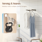 🏠🔥UP TO 50% OFF! No‑Drill Foldable Telescopic Suction‑Cup Hanger Rack, Retractable Clothes Drying Pole ✨