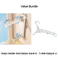 🏠🔥UP TO 50% OFF! No‑Drill Foldable Telescopic Suction‑Cup Hanger Rack, Retractable Clothes Drying Pole ✨