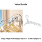 🏠🔥UP TO 50% OFF! No‑Drill Foldable Telescopic Suction‑Cup Hanger Rack, Retractable Clothes Drying Pole ✨