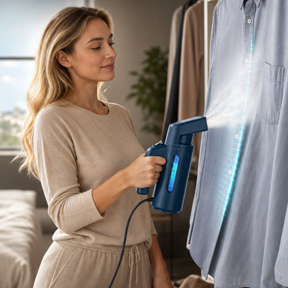 🤦No Space For Bulky Iron?⚡Last‑Chance Flash Sale Up To 50% OFF Portable Hand‑Held Steam Iron For Travel & Home 🧳🛏️