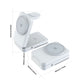 📱🔥50% OFF! 3‑in‑1 Foldable Magnetic Wireless Charging Stand, 15W Fast Charge With Night Light ✨