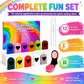 💇‍♀️🔥50% OFF! Temporary Hair Chalk Set For Girls, Pearl Shimmer Non‑Toxic Kids Hair Color, 6‑12 Colors ✨