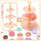 🔥HOT SALE 50% OFF! 🦄☕️ Tea parties are serious business — 17 desserts, 4 cups, a teapot, and a rainbow castle. Safe, non-toxic, and portable. Let the imagination pour. ✨