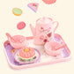🔥HOT SALE 50% OFF! 🦄☕️ Tea parties are serious business — 17 desserts, 4 cups, a teapot, and a rainbow castle. Safe, non-toxic, and portable. Let the imagination pour. ✨