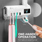 🚿 50% OFF TODAY ONLY 🧴 3-in-1 Design — Toothbrush Holder, Sterilizer & Toothpaste Dispenser