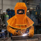 ⚡50% OFF!✨Heavy‑Duty Welding Mask with Neck & Shoulder Cover, Flip‑Up Dual Lens, Rivet‑Reinforced Welding Hood ✨