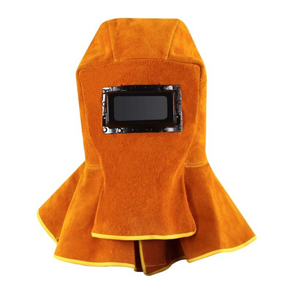 ⚡50% OFF!✨Heavy‑Duty Welding Mask with Neck & Shoulder Cover, Flip‑Up Dual Lens, Rivet‑Reinforced Welding Hood ✨