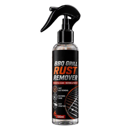 ⚡50% OFF!✨BBQ Grill Rust Remover Spray, Instant Rust Dissolver, Restore Metal Shine for Barbecue Grills ✨