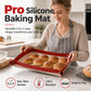 ⚡50% OFF!✨Reusable Non‑Stick Silicone Baking Mat, Snap‑Up Leak‑Proof Tray for Baking & Kneading ✨