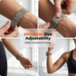 ⚡50% OFF!✨Stainless Steel Mesh Watch Band, Secure Clasp Breathable Woven Strap for Smartwatch Replacement 🕒