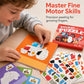 🔥HOT SALE 50% OFF! ✨🎨 Screen-free fun that actually holds their attention — this geometric sticker book turns matching, peeling, and placing into art. 8 themes, zero glue, and quiet focus for hours. Perfect for little hands, big imaginations. 🖍️