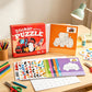 🔥HOT SALE 50% OFF! ✨🎨 Screen-free fun that actually holds their attention — this geometric sticker book turns matching, peeling, and placing into art. 8 themes, zero glue, and quiet focus for hours. Perfect for little hands, big imaginations. 🖍️
