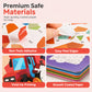 🔥HOT SALE 50% OFF! ✨🎨 Screen-free fun that actually holds their attention — this geometric sticker book turns matching, peeling, and placing into art. 8 themes, zero glue, and quiet focus for hours. Perfect for little hands, big imaginations. 🖍️