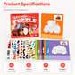 🔥HOT SALE 50% OFF! ✨🎨 Screen-free fun that actually holds their attention — this geometric sticker book turns matching, peeling, and placing into art. 8 themes, zero glue, and quiet focus for hours. Perfect for little hands, big imaginations. 🖍️