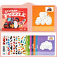 🔥HOT SALE 50% OFF! ✨🎨 Screen-free fun that actually holds their attention — this geometric sticker book turns matching, peeling, and placing into art. 8 themes, zero glue, and quiet focus for hours. Perfect for little hands, big imaginations. 🖍️